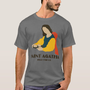 Camiseta Enfermeiros do Santo Patrão da Fita de câncer de m