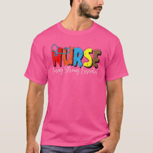 Camiseta Enfermeiros Formando De Saúde Trabalhadores Da Saú