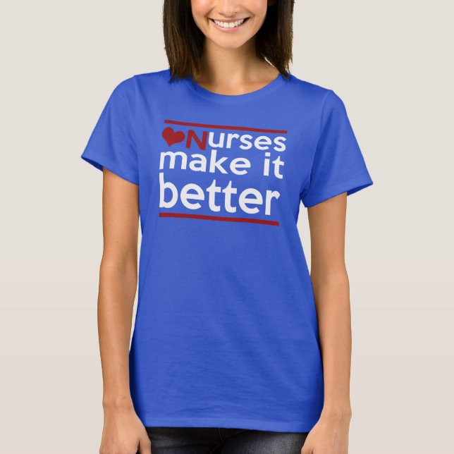 CAMISETA ENFERMEIROS MELHORAM (Frente)