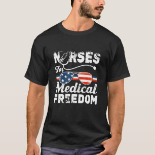 Camiseta Enfermeiros Para Roupa De Liberdade Médica
