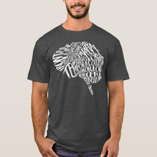 Camiseta Enfermeiros Semana Tipografia Cerebral RN Neuronur