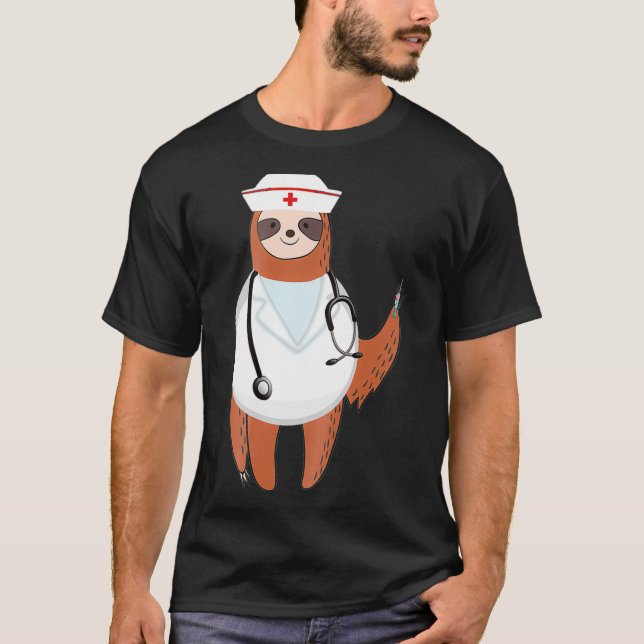 Camiseta Enfermeiros Superiores Vestindo Presente De Lama (Frente)