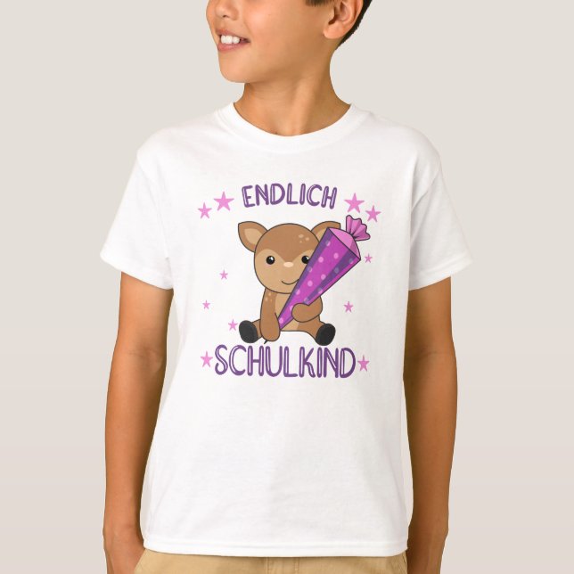 Camiseta Enfim, Escola de Bag de Deer (Frente)