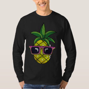 Camiseta Enfrentamento de Frutas Tropicais Enroladas