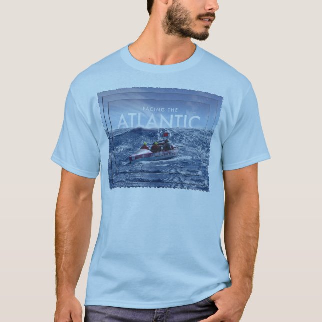 Camiseta Enfrentando o Atlântico - T (Frente)