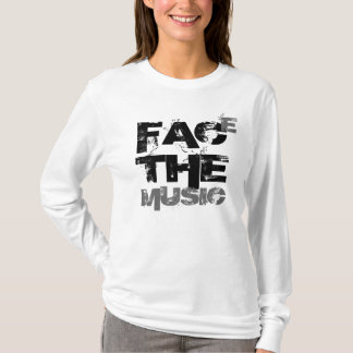 Camiseta Enfrente a música (o T das senhoras)