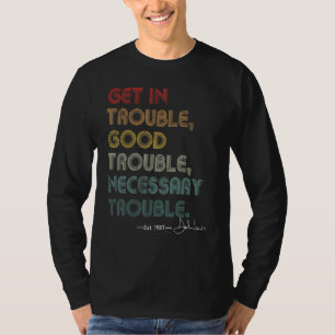 Camiseta Enfrentem Os Problemas Necessários, O Problema Nec