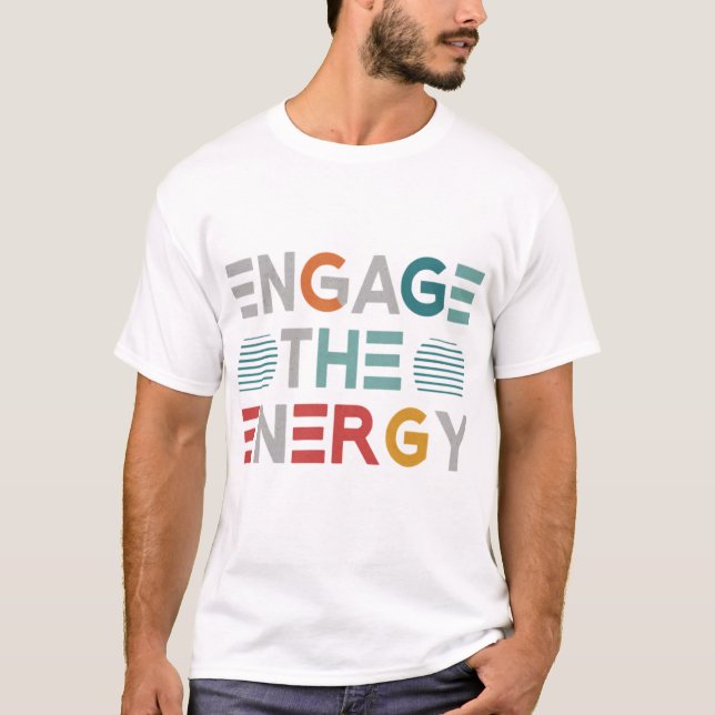 Camiseta Engaje A Energia (Frente)