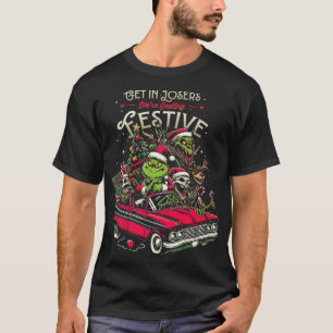 Camiseta Engana-te, estamos a ficar festivos no Natal