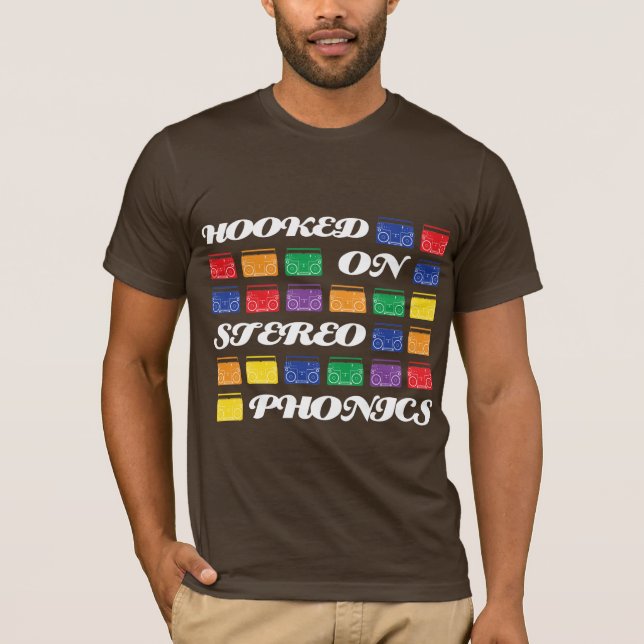 Camiseta Enganchado na fónica estereofónica (Frente)
