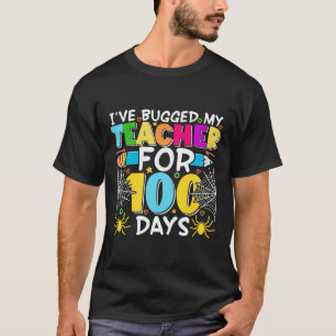 Camiseta Enganei O Meu Professor Por 100 Dias De Meninas Es