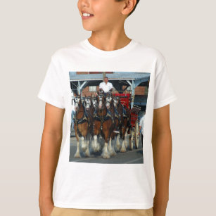 Camiseta Engate de cavalo de Clydesdale 6