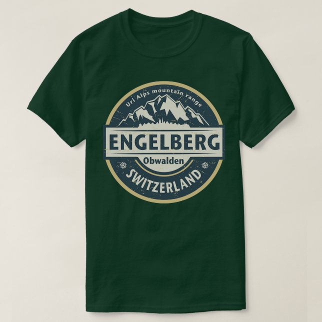 Camiseta Engelberg Suiça (Frente do Design)
