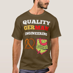 Camiseta Engenharia alemã de qualidade