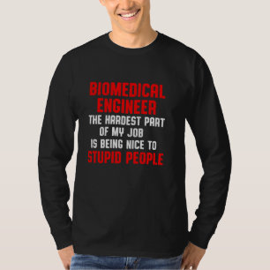 Camiseta Engenharia Biomédica de Peças Funerárias de Engenh