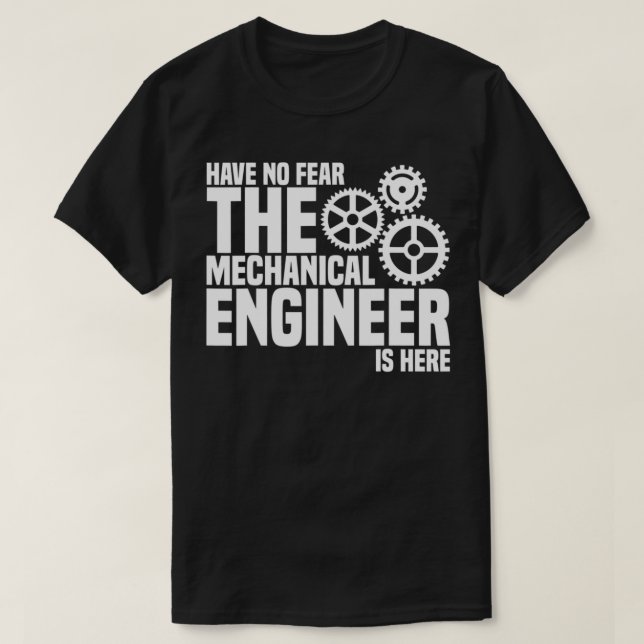Camiseta Engenharia de Engenheiros Mecânicos Oferece Matemá (Frente do Design)