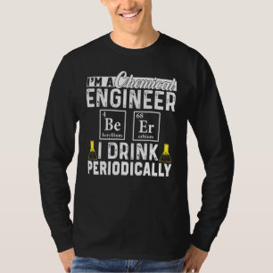 Camiseta Engenharia de Engenheiros Químicos Periodicamente