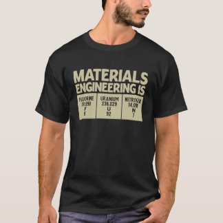 Camiseta Engenharia de Materiais É Profissão Divertida Enge
