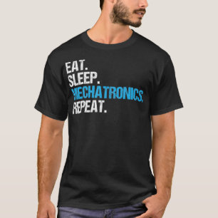 Camiseta Engenharia de Mecatrônica Repetitiva de Mecatrônic