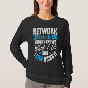 Camiseta Engenharia de Rede de Computadores Engenheiro de R