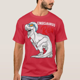 Camiseta Engenharia de Rex do Engenheiro Engisaurus Rex