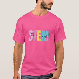 Camiseta Engenharia de Tecnologia de Ciência em Stem Squad