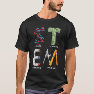 Camiseta Engenharia de Tecnologia STEM - Professor de Matem