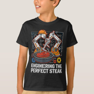 Camiseta Engenharia Do Bife Perfeito Engenheiro Divertido B