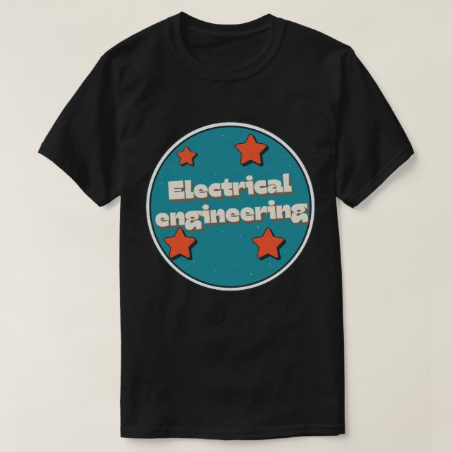 Camiseta Engenharia elétrica (Frente do Design)