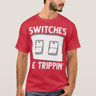Camiseta Engenharia Elétrica de Switches Funny