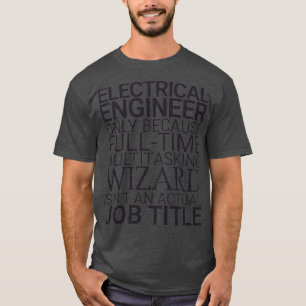 Camiseta Engenharia Elétrica do Assistente de Engenheiro El