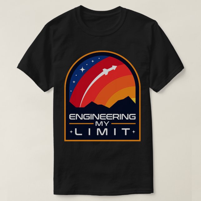 Camiseta Engenharia Meu Limite (Frente do Design)