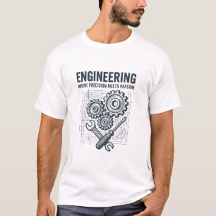 Camiseta Engenharia: onde a precisão encontra paixão