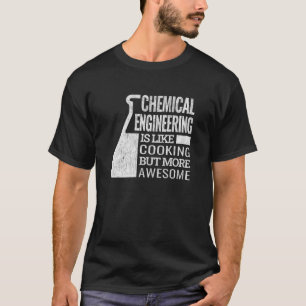 Camiseta engenharia química é como engi cozinhar químico