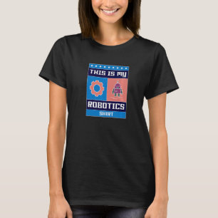 Camiseta Engenharia Robótica Engenharia Mecânica Robótica