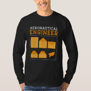 Camiseta Engenheiro Aeronáutico Engenharia Foguete Aeroespa