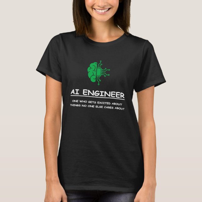Camiseta ENGENHEIRO AI para AI II (Frente)