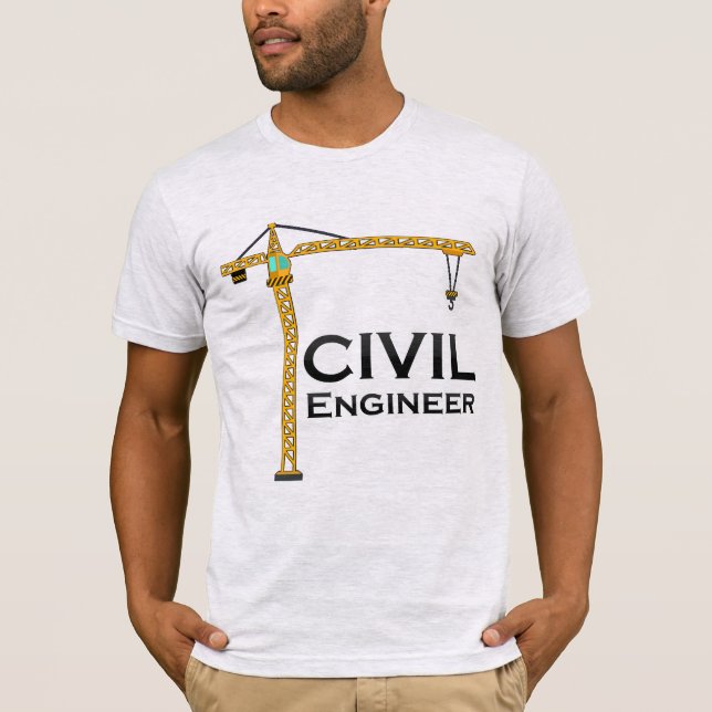 Camiseta Engenheiro civil (Frente)