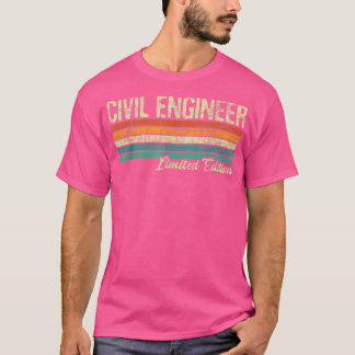 Camiseta Engenheiro Civil Ltd EditionBridge Builder Enginee