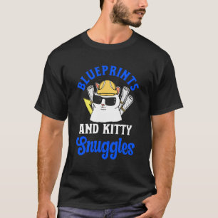 Camiseta Engenheiro de Arquitetura do Gato Lover de Arquite