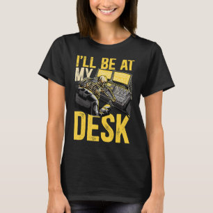 Camiseta Engenheiro De Áudio Estarei Na Minha Mesa, Engenhe