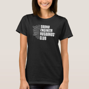 Camiseta Engenheiro de Áudio Produtor Engenheiro de Som d