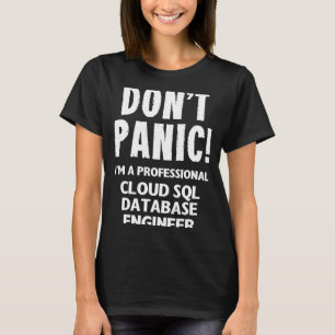 Camiseta Engenheiro de Banco de Dados SQL Cloud 1
