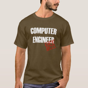 Camiseta Engenheiro de computador fora de serviço