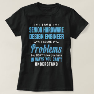Camiseta Engenheiro de Design de hardware do mais velho