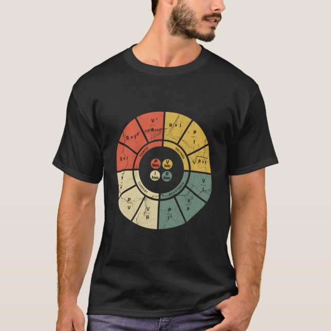 Camiseta Engenheiro de Eletrônicos Elétricos do Diagrama de (Frente)