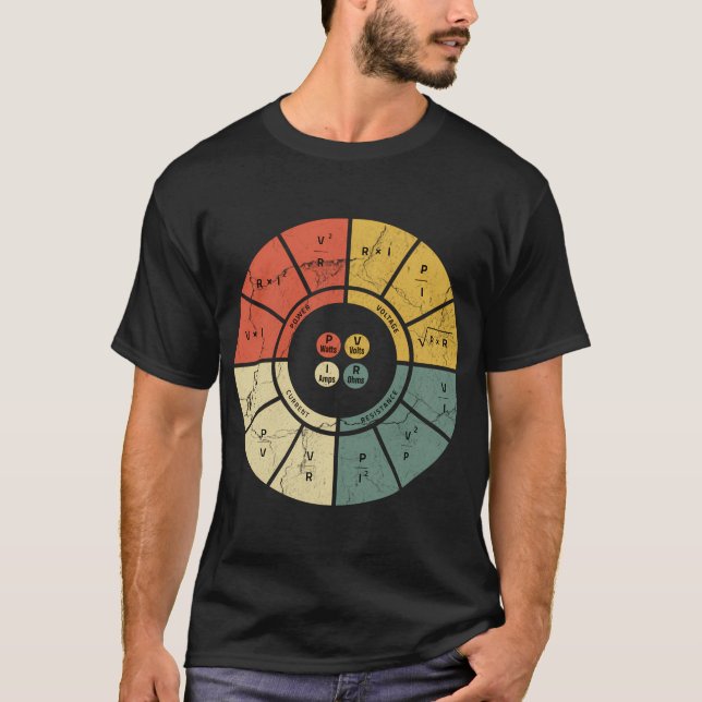 Camiseta Engenheiro de Eletrônicos Elétricos do Diagrama de (Frente)