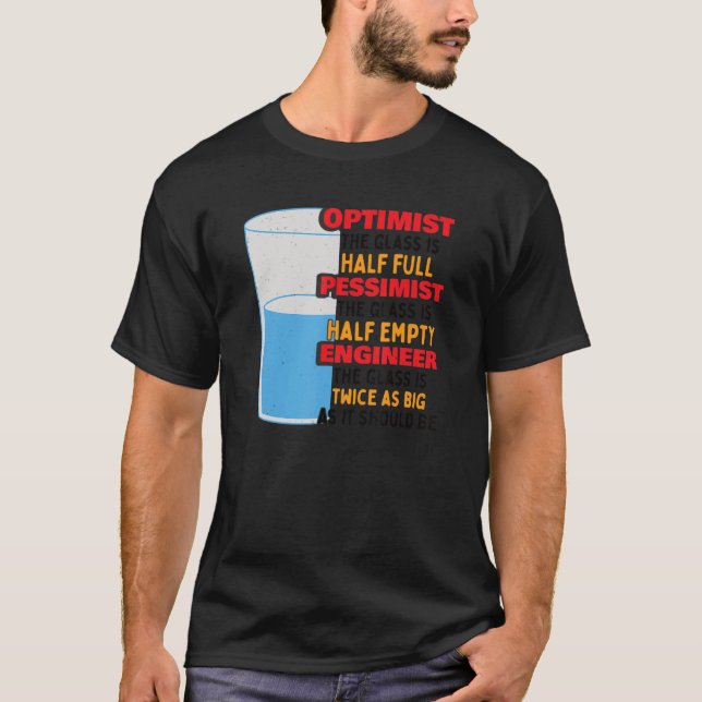 Camiseta Engenheiro de engenharia (Frente)