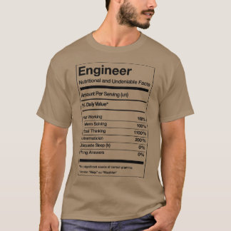Camiseta Engenheiro de engenharia engraçado