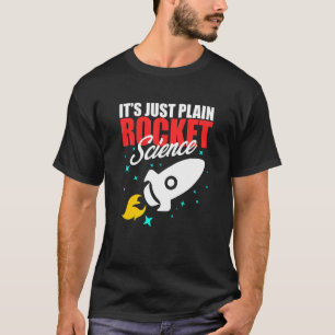 Camiseta Engenheiro de Engenheiro Aeroespacial Simples da R